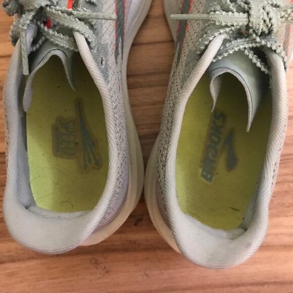 Brooks Mens Hyperion Elite 3 1000421D492 Green Running Shoes Sneakers Size 9.5 - Picture 5 of 7